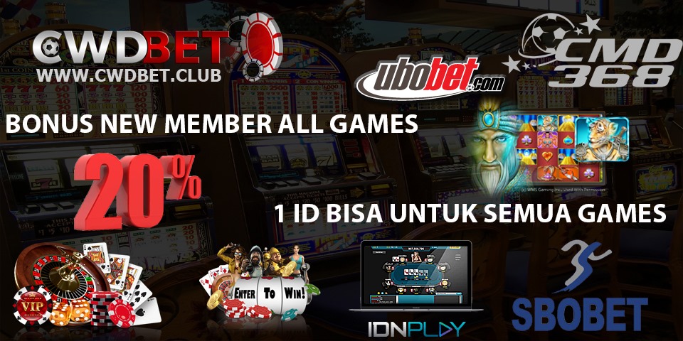 Agen Judi Slot Casino Bola Online Bonus New Member 100% – CWDBET