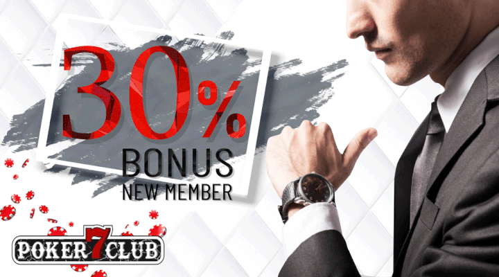 Agen IDNPLAY Poker Bonus Member Baru 30% – POKER7CLUB